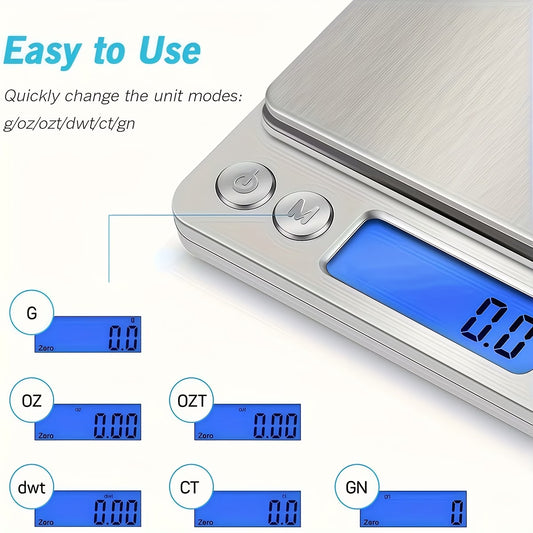 Digital Kitchen Food Scale – Precision Weight in Grams & Ounces